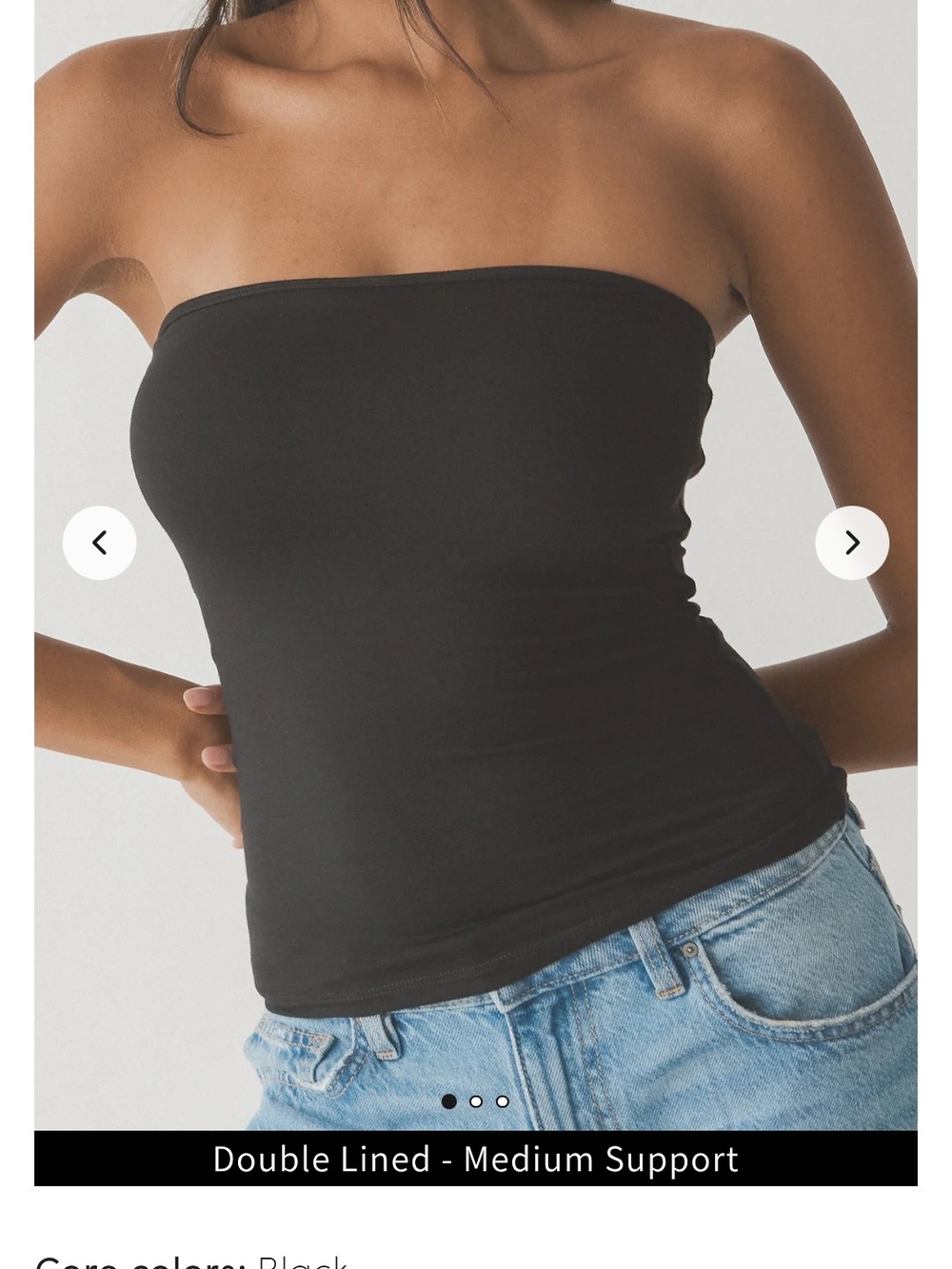 Klassy Network Tube Top